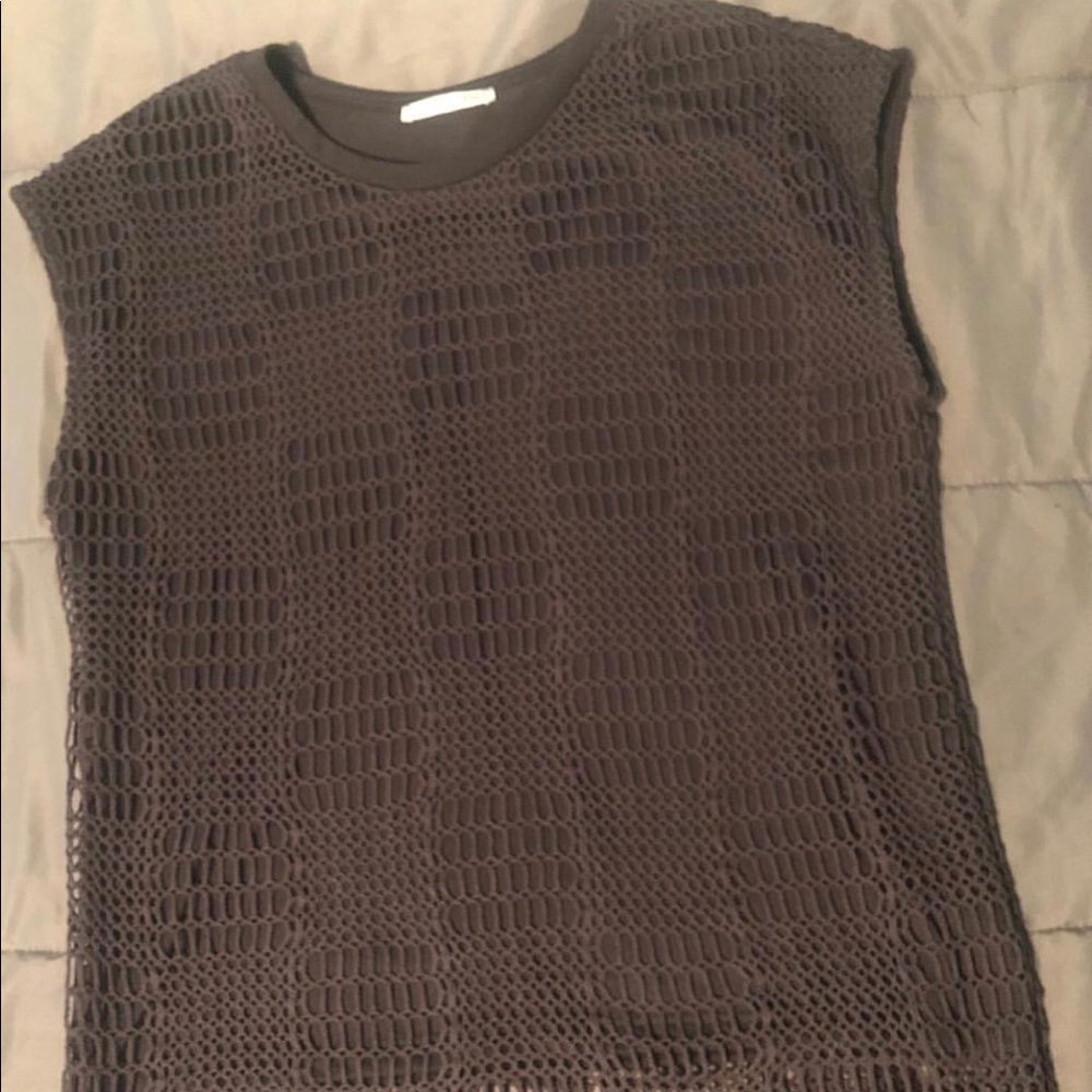 Mesh tank top